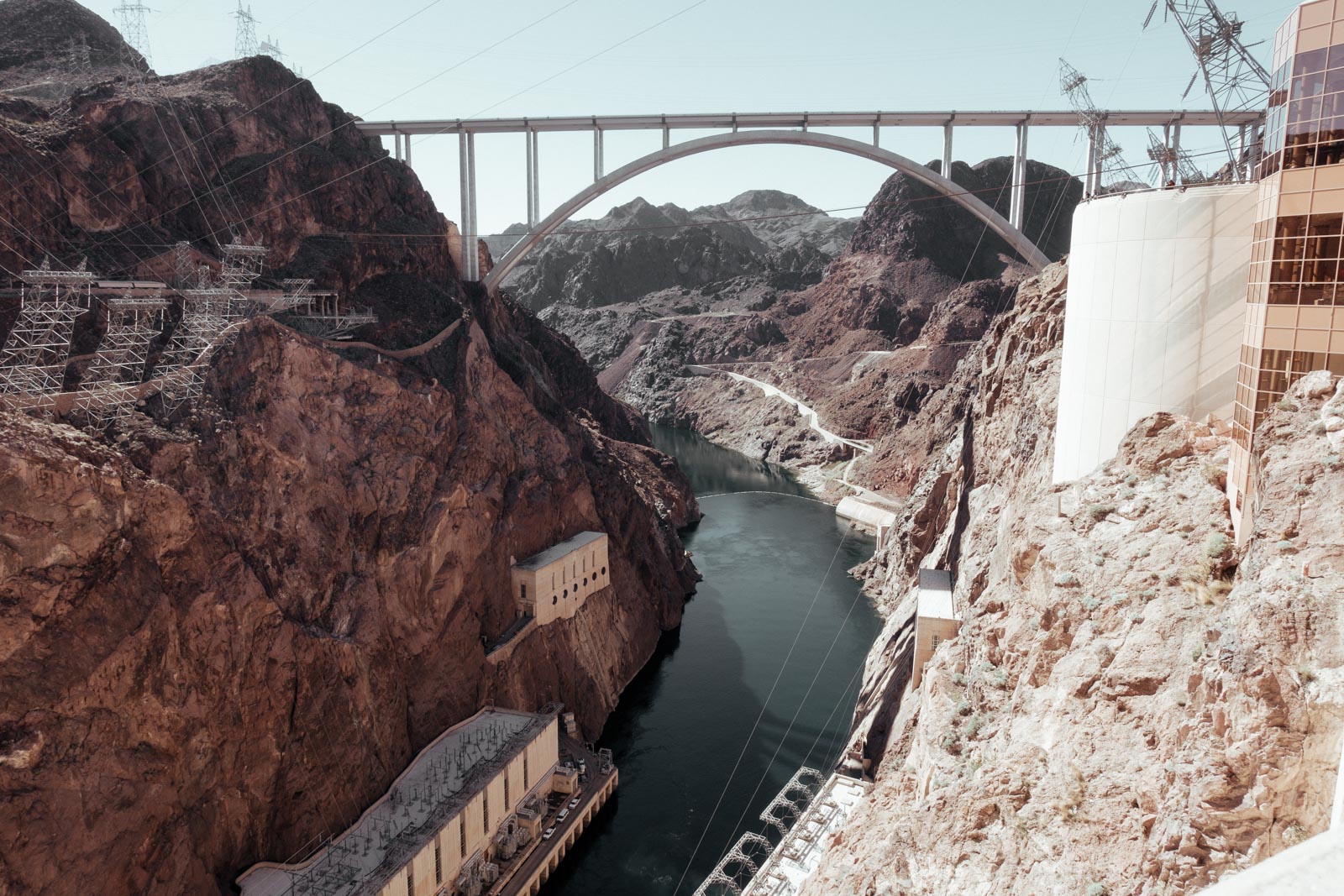 Bypass Bridge at the Hoover Dam on a recent trip to Las Vegas