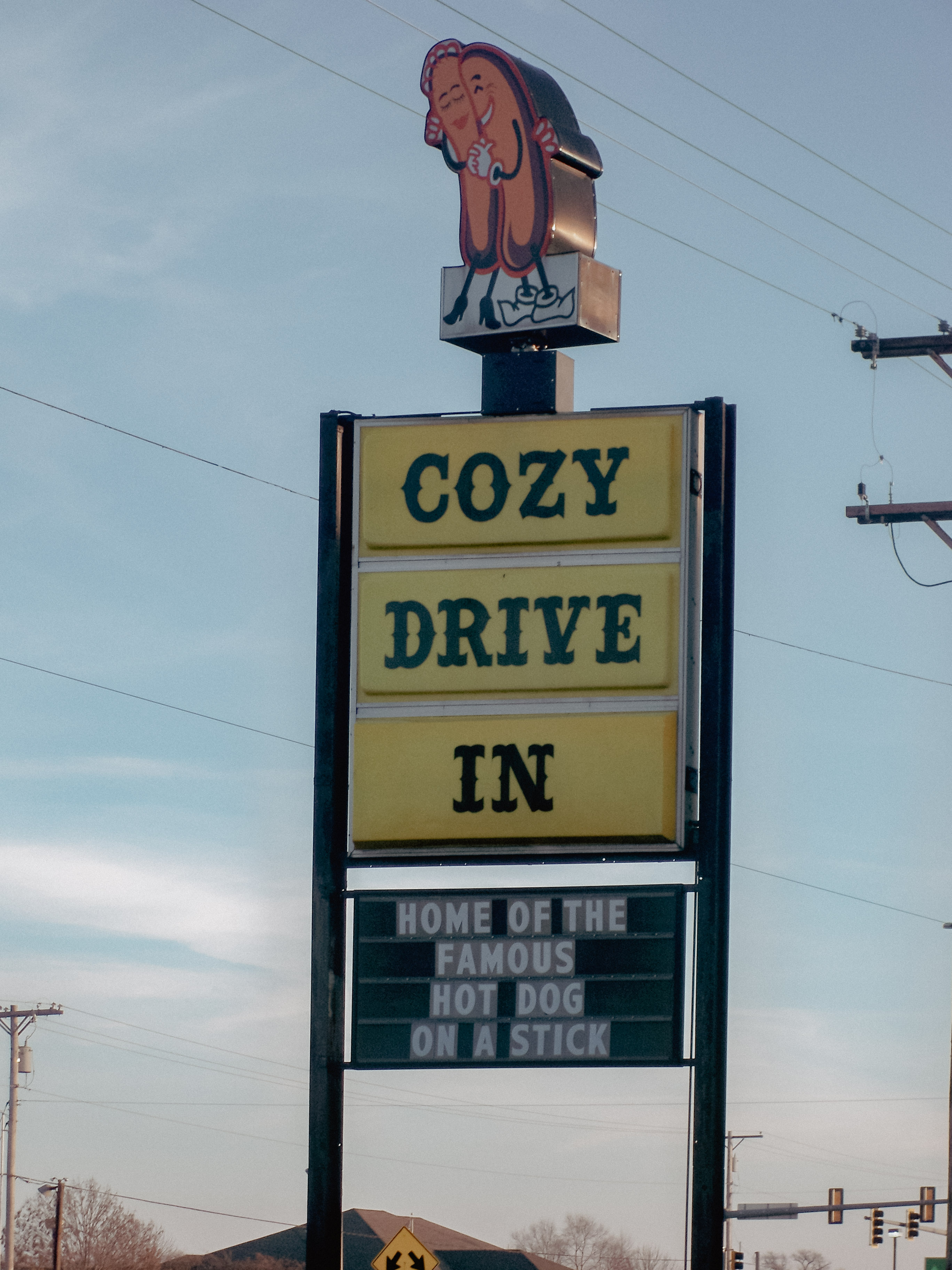Cozy Dog Drive In created the Corn Dog in Sprinfield Illinois